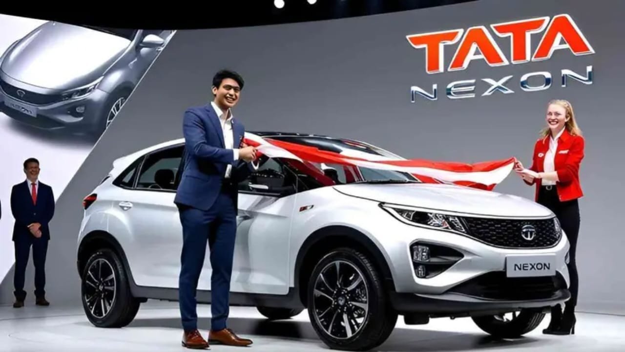 Tata Launches Nexon 2025 – 1.2L Turbo Petrol Engine, 34kmpl Mileage & 5-Seater Compact SUV Style!