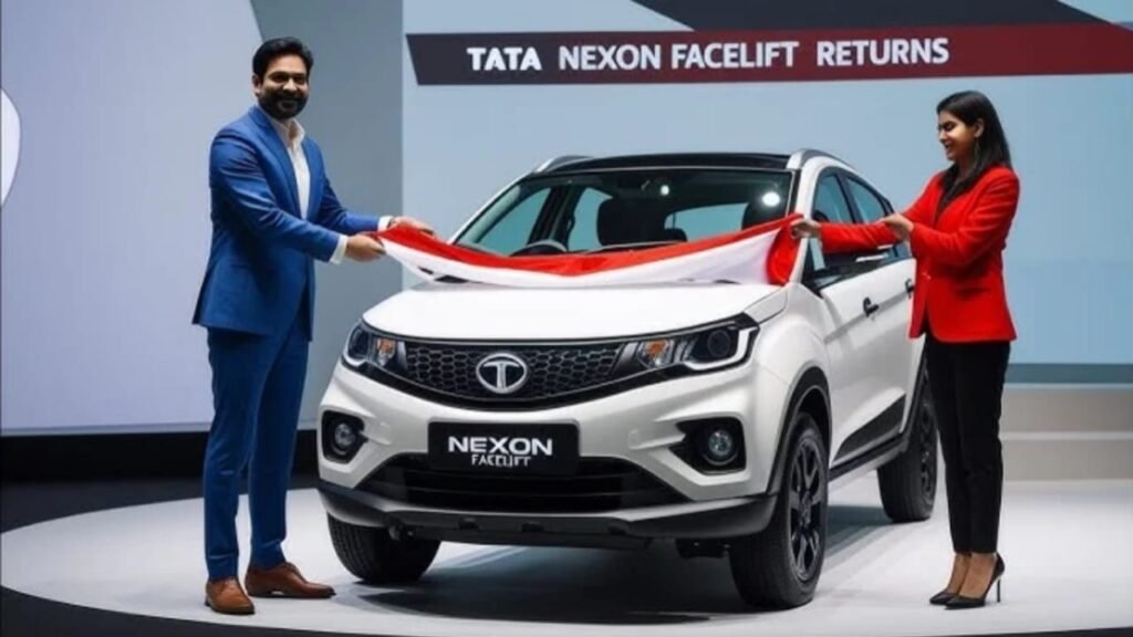 Tata Launched Nexon 2025 – 1.2L Turbo Petrol Engine, 5-Star Safety Rating & 34kmpl Mileage Starting at ₹2.25 Lakh!