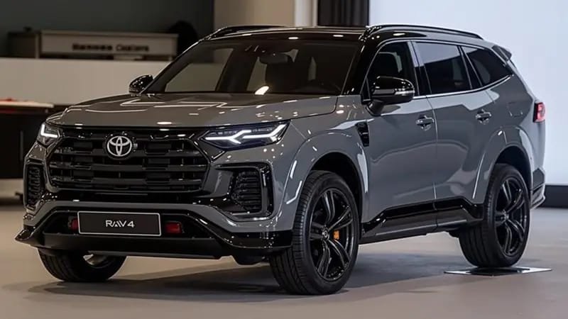 Toyota RAV4 2025 – 2.5L Hybrid Engine, 250hp Power & Premium SUV Design Starting at ₹4.8 Lakh!