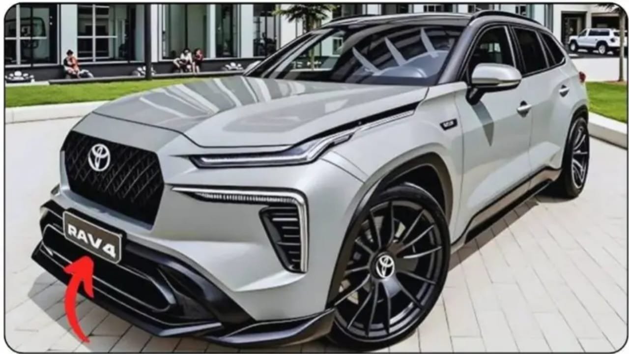 Toyota RAV4 Hybrid 2025 – Bold Design, 219HP Engine, 30kmpl Mileage & Next-Gen AWD Tech Unveiled!