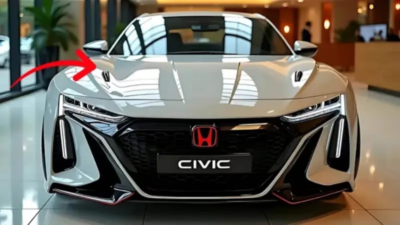 Honda Civic 2025 Launches – HEV Hybrid Engine, 184HP Power & 36km/l Mileage Sedan with Sporty Design!