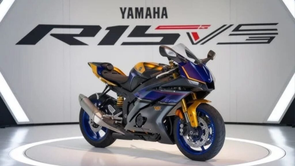 Yamaha R15 V5 Launches – 155cc Liquid-Cooled Engine, Quick Shifter & Racing-Inspired Design!