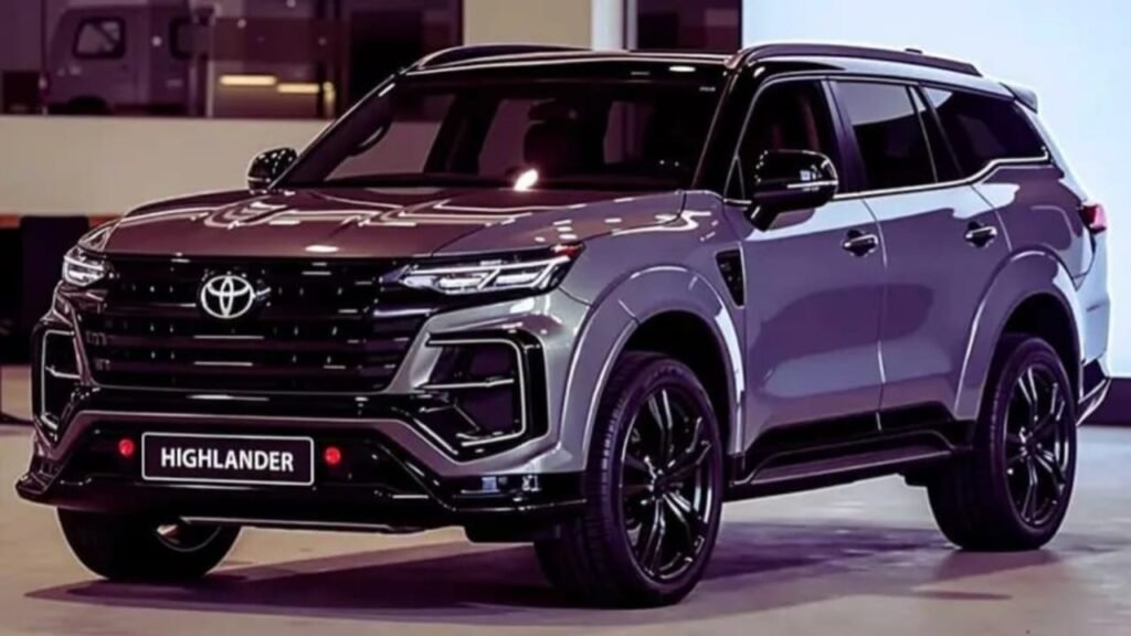 Toyota Highlander 2026 Launches – 2.4L Turbo Hybrid Engine, 243HP Power & 7-Seater Luxury SUV Starting at ₹3.9 Lakh!