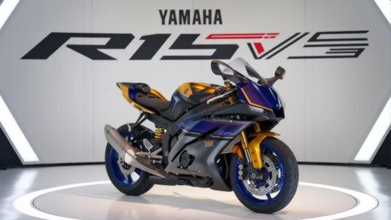 Yamaha R15 V5 Bike Launch – 155cc Liquid-Cooled, 18.4 PS Power & Sharp Sporty Design!