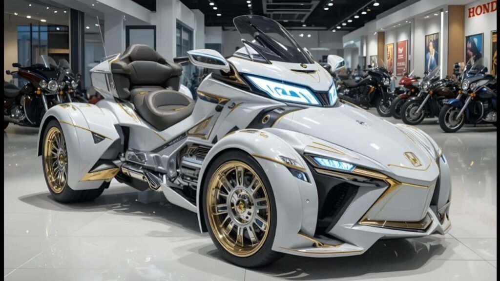 Honda New Gold Wing 2025 – 1933cc Engine, 7-Speed DCT Gearbox & Luxury Touring Power at ₹3.50 Lakh!